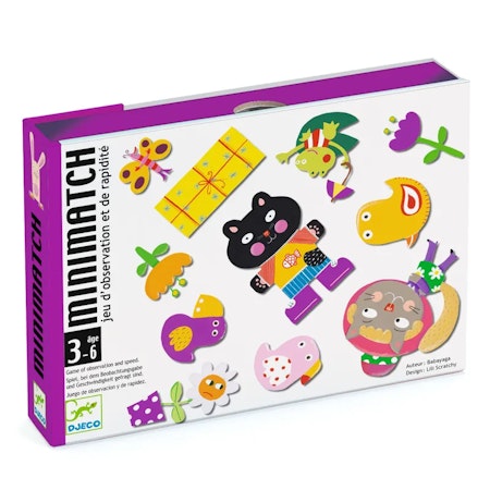 Djeco- Playing cards, Minimatch/ kortspel