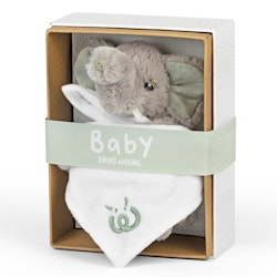Keycraft- Elephant Baby With Blanket/ snuttefilt