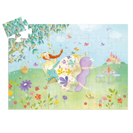 Djeco- Princess of Spring, 36 pcs/ Pussel