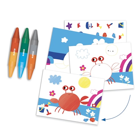 Djeco- Seaside delights box/ pysselbox