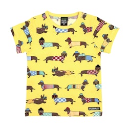 VillerValla- T-SHIRT DACHSHUND LEMON