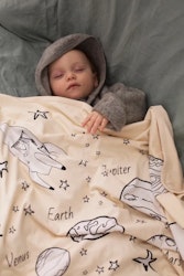Pellianni- Organic Blanket, Space/ babyfilt
