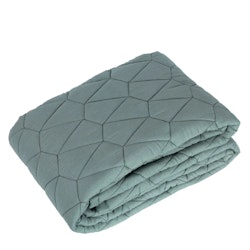 Roommate- Quilted blanket , sea grey