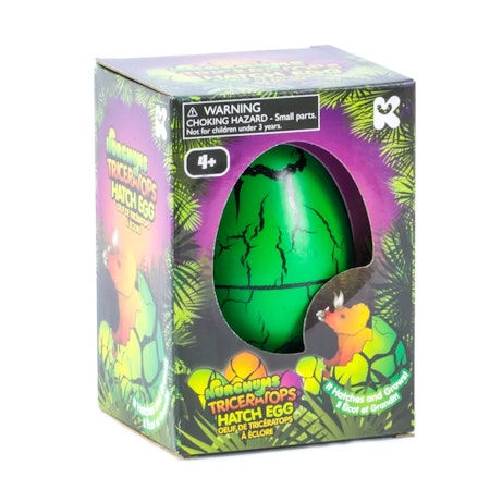 Keycraft- Large Triceratops Hatching Egg