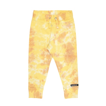 Villervalla- MJUKISBYXOR TIE-DYE COLLEGE WEAR MANDARIN/LEMON