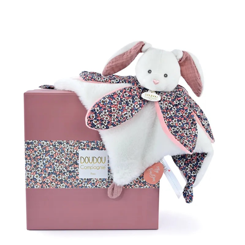 Doudou Et Compagnie- BOH´AIME - BUNNY PINK Soother Petal