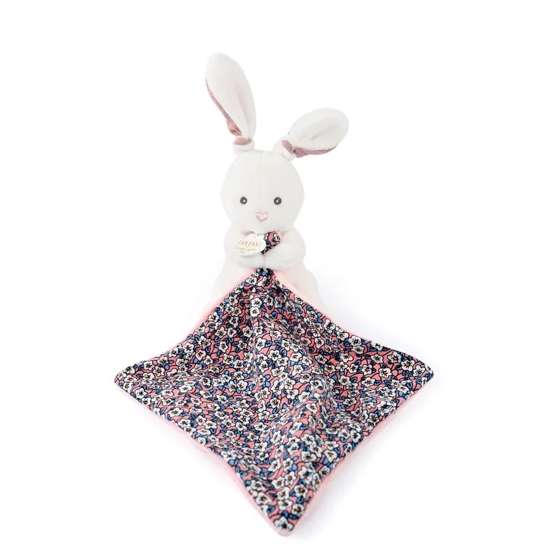 Doudou Et Compagnie- BOH´AIME - BUNNY PINK Plush with Soother