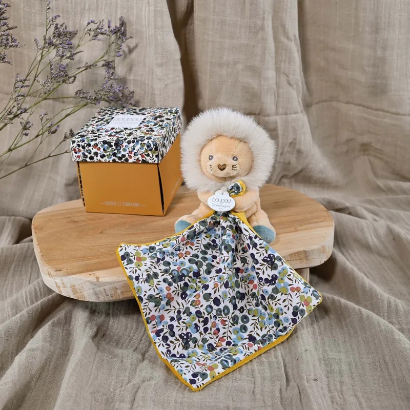 Doudou Et Compagnie- BOH´AIME - LION Plush with Soother