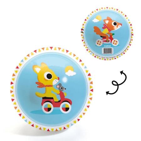 Djeco- Cute race Ball 12 cm