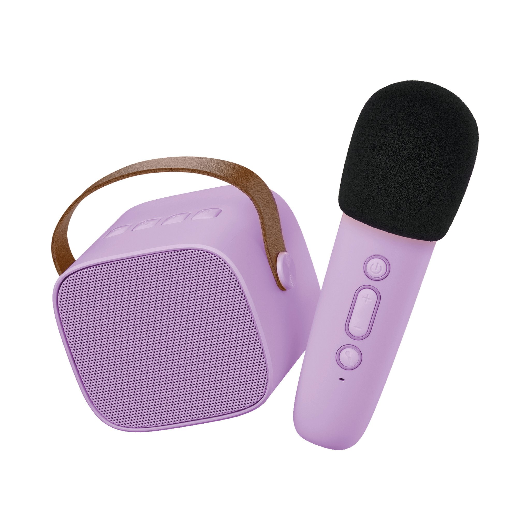 Lalarma- Bluetooth Speaker With Wireless Microphone - Purple