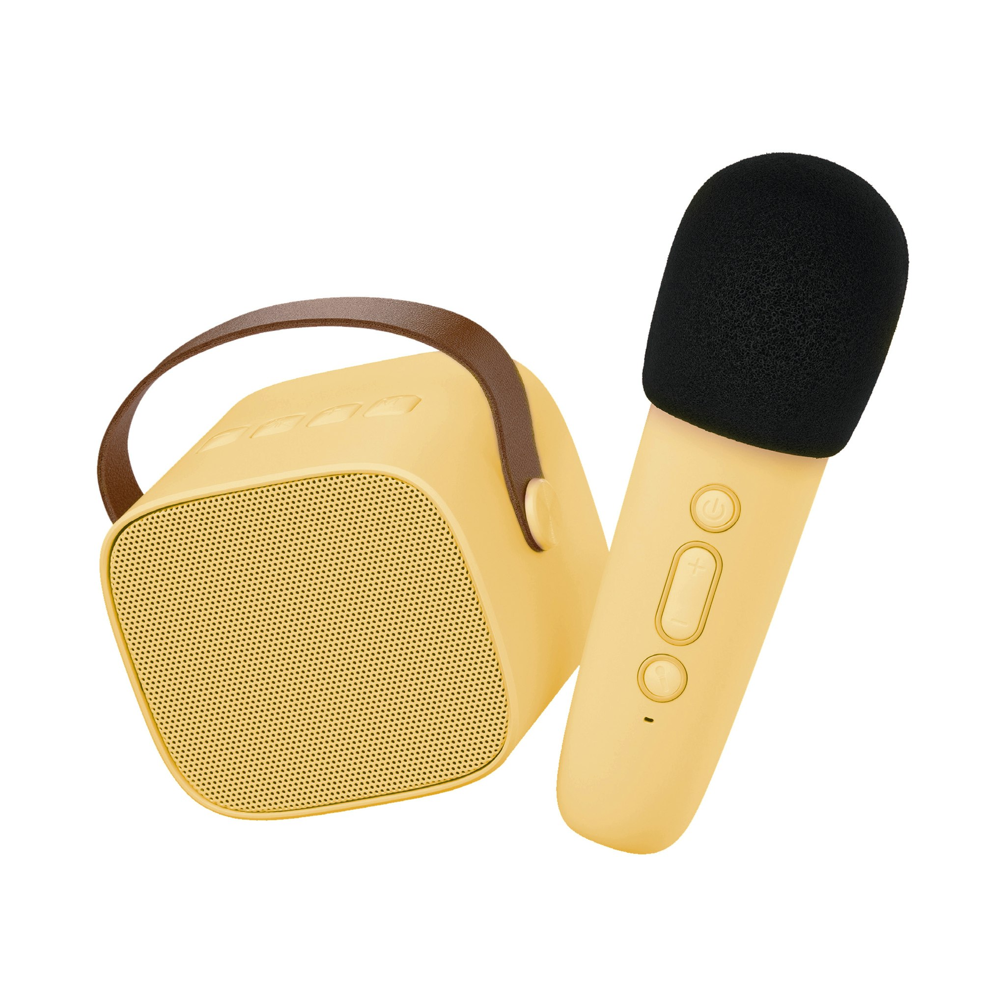 Lalarma- Bluetooth Speaker With Wireless Microphone - Yellow