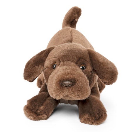 Keycraft- hund Chocolate Labrador Playful Pup/ Gosedjur