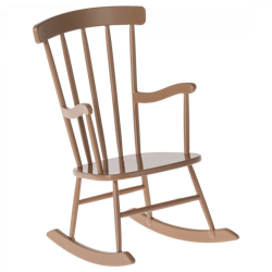 Maileg- Rocking chair, Mini - Dark powder SS24