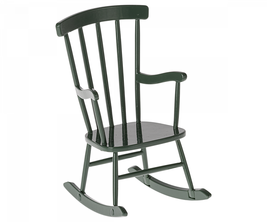 Maileg- Rocking chair, Mouse - Dark green SS24