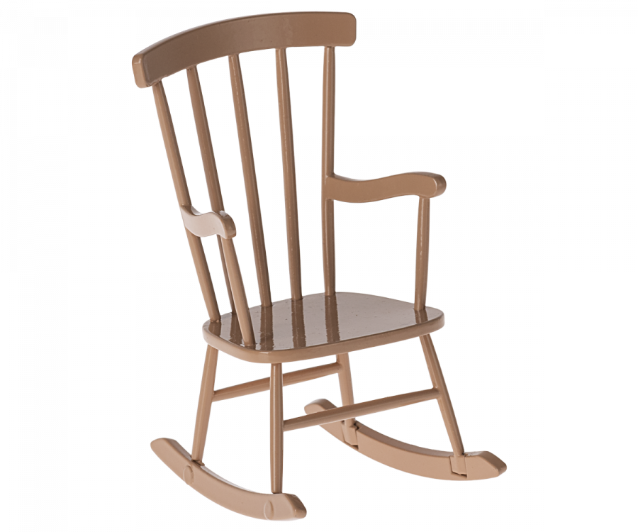 Maileg- Rocking chair, Mouse - Dark powder SS24