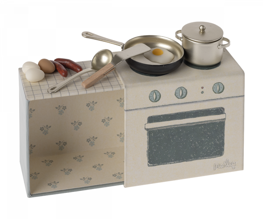 Maileg- Cooking set, Mouse SS24
