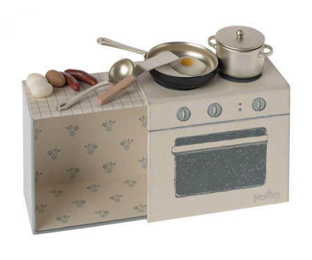 Maileg- Cooking set, Mouse
