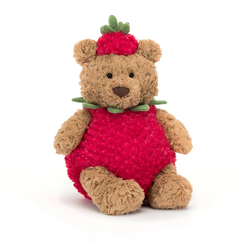 Jellycat- Bartholomew Bear Strawberry