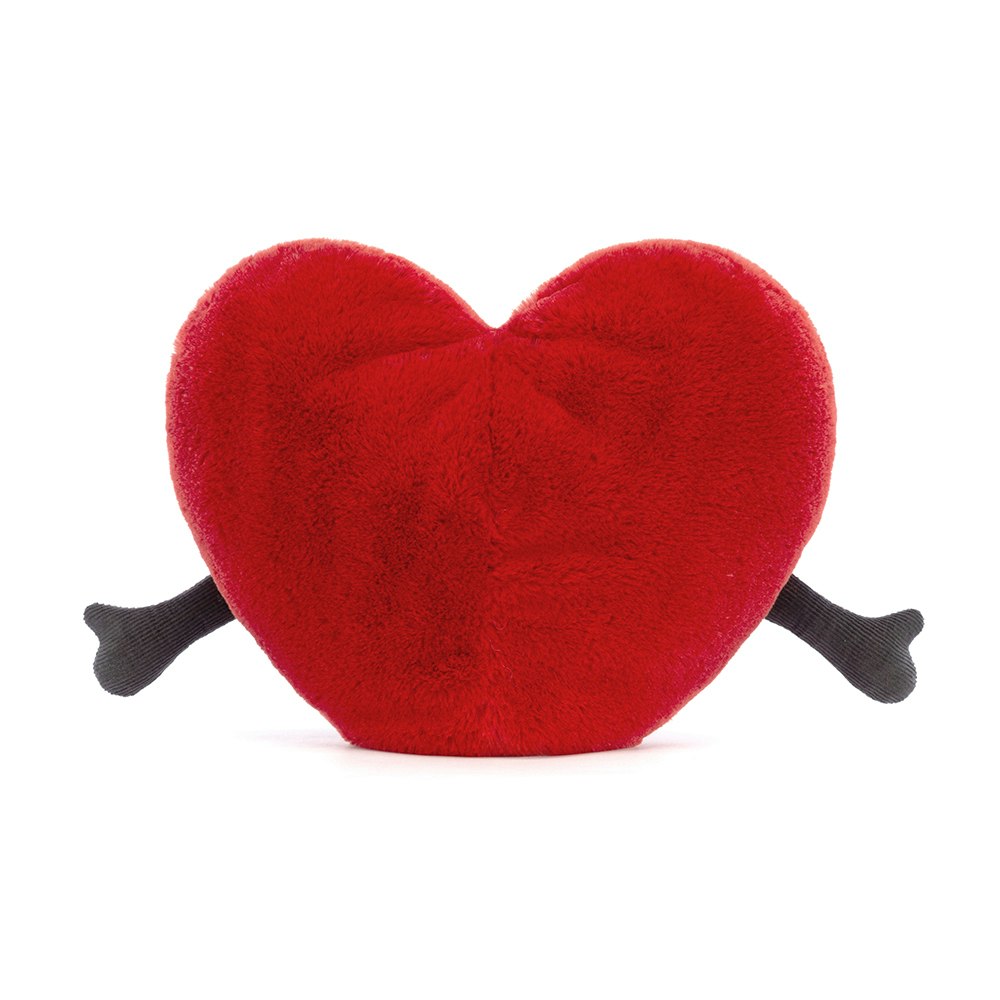 Jellycat- Amuseable red Heart Large Kudde.