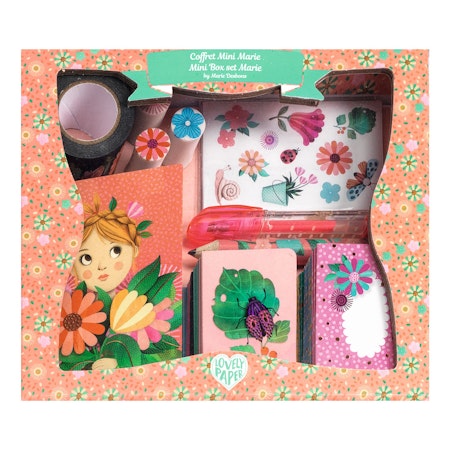 Djeco- Mini Marie box set. /  pysselbox.