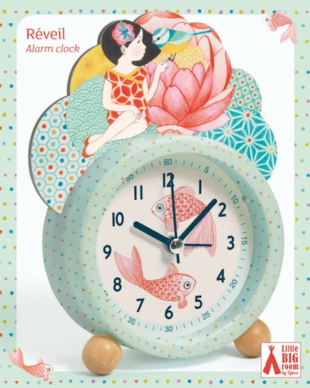 Djeco- Alarm Clock/ väckarklocka, Fishes