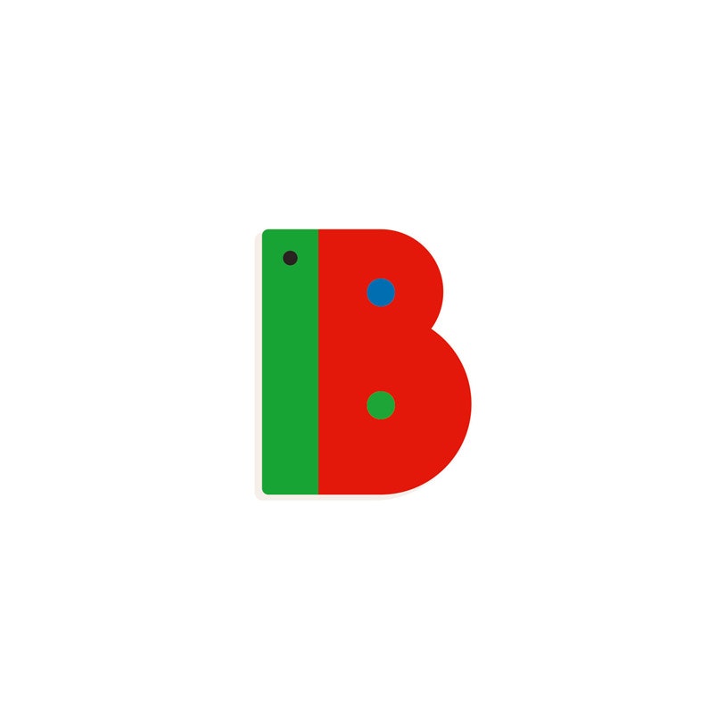 Djeco- Graphic Letters/ BOKSTAV - B