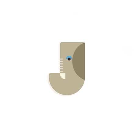 Djeco- Graphic Letters/ BOKSTAV - J