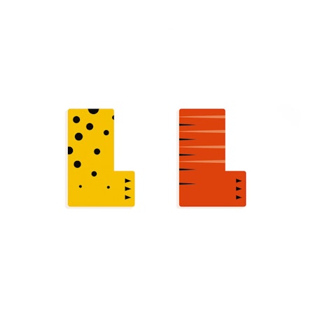 Djeco- Graphic Letters/ BOKSTAV - L
