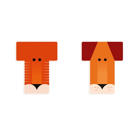 Djeco- Graphic Letters/ BOKSTAV - T
