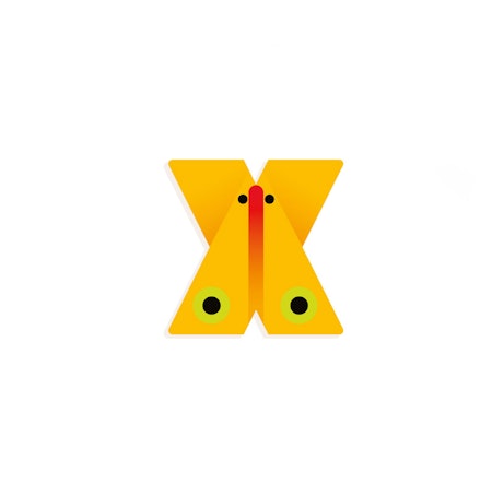 Djeco- Graphic Letters/ BOKSTAV - X