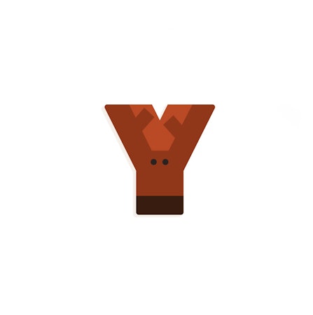 Djeco- Graphic Letters/ BOKSTAV - Y