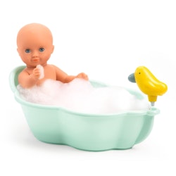 Djeco- Pomea Doll Bathtub badbalja/ potta/ docktillbehör