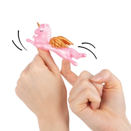 Trendhaus- DREAMLAND Unicorn finger slingshot, set of 2