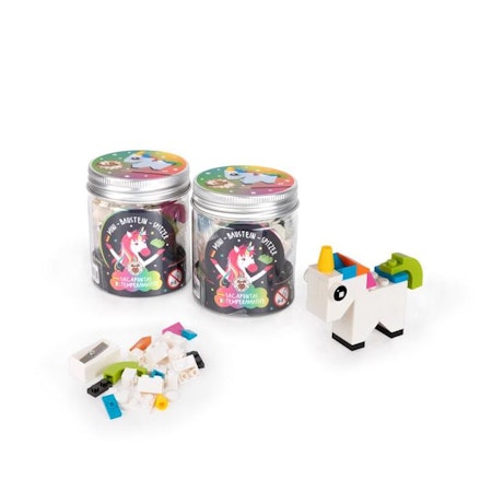 Trendhaus- DREAMLAND Sharpener Mini Building Block Set Unicorn