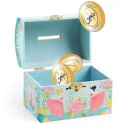 Djeco- Money Box, Ballerina - FSC MIX/ smyckeskrin