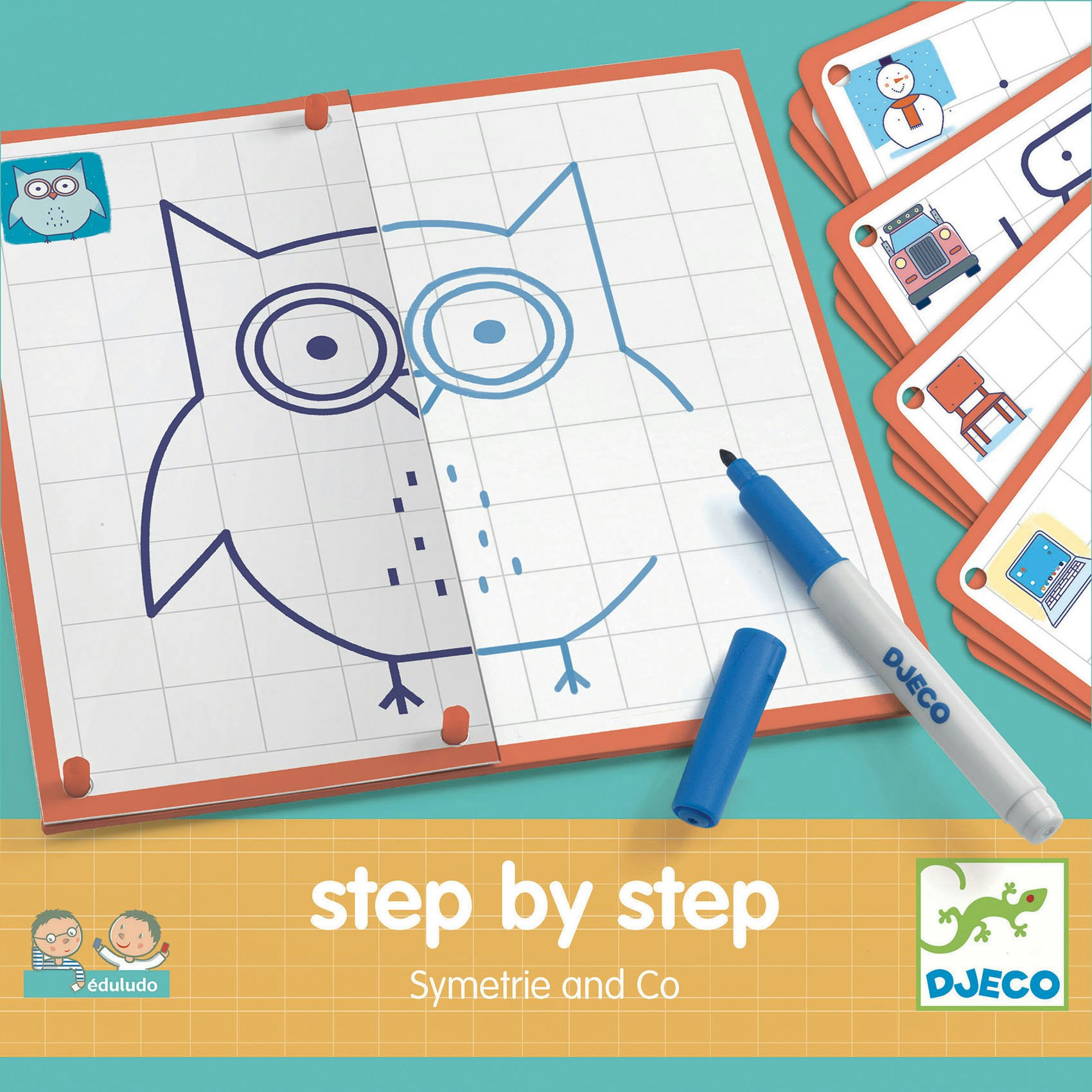 DJECO- Step by step symetrie and Co