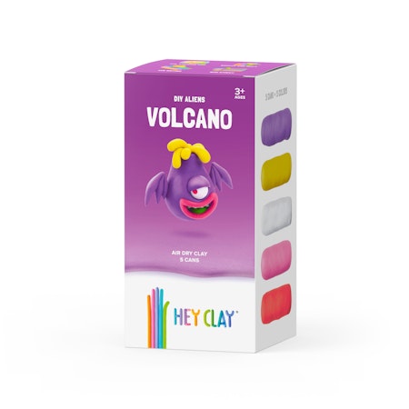 Hey Clay- Claymates Volcano