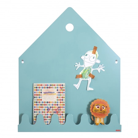 Roommate- Village Magnetic board blue/green Magnettavla