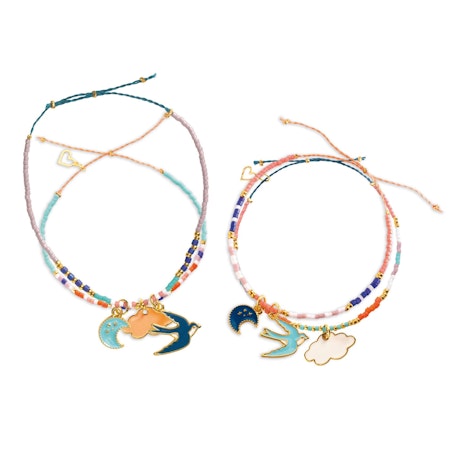 Djeco- You & Me -Sky Multi-wrap vänskapsband/  pysselbox..