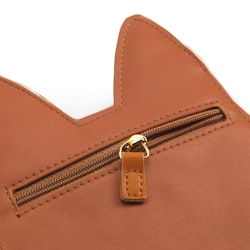 Djeco- Shoulder Bag with Mini Wallet/ förtjusande axelväska i konstläder- Fox