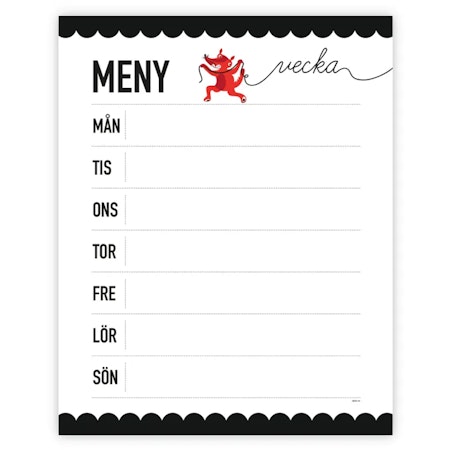 Ejvor- Poster Meny
