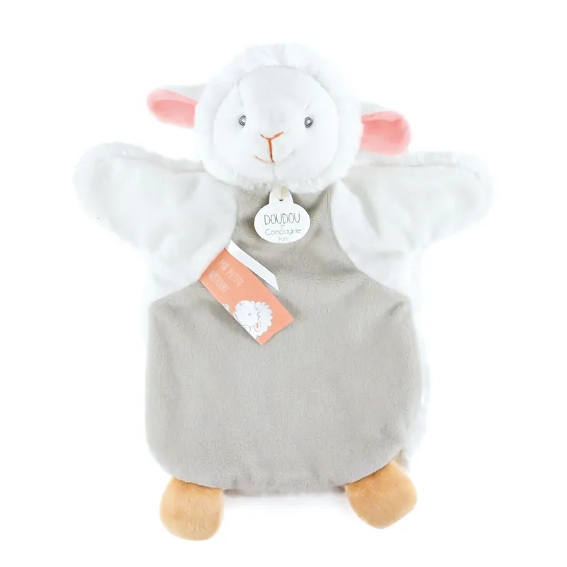 Doudou Et Compagnie- SOOTHER HAND PUPPET - Lamb