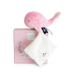 Doudou Et Compagnie- WALE With Soother - Pink