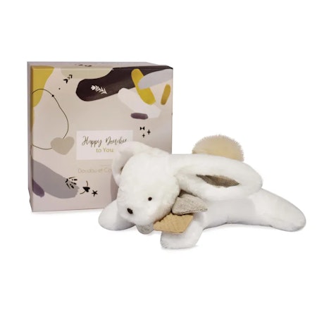 Doudou Et Compagnie- HAPPY WILD - Pompom Bunny Beige
