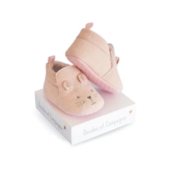 Doudou Et Compagnie- BABY BOOTIES Pink, 0-6 months