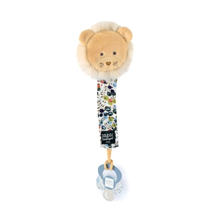 Doudou Et Compagnie- BOH´AIME - Pacifier Holder lejon/ Napphållare.