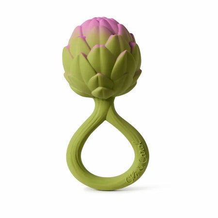 OLI & CAROL- Artichoke Rattle Toy