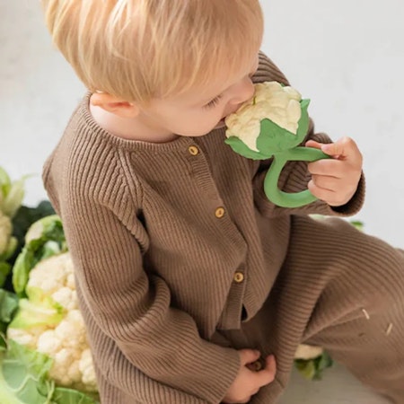 OLI & CAROL- Cauliflower Rattle Toy