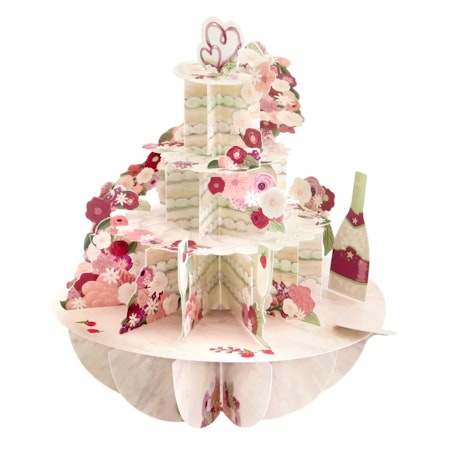 Santoro- Pirouettes Card - Cut The Cake