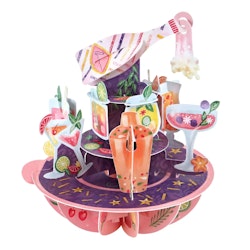 Santoro- Pirouettes Card - Happy Birthday - Birthday Cocktails